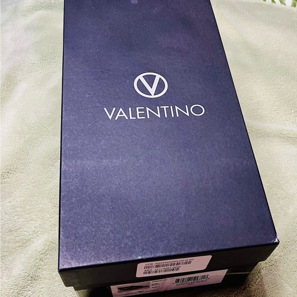 Valentino Gold and Black Sneakers with Metallic Finish - Picture 12 of 16